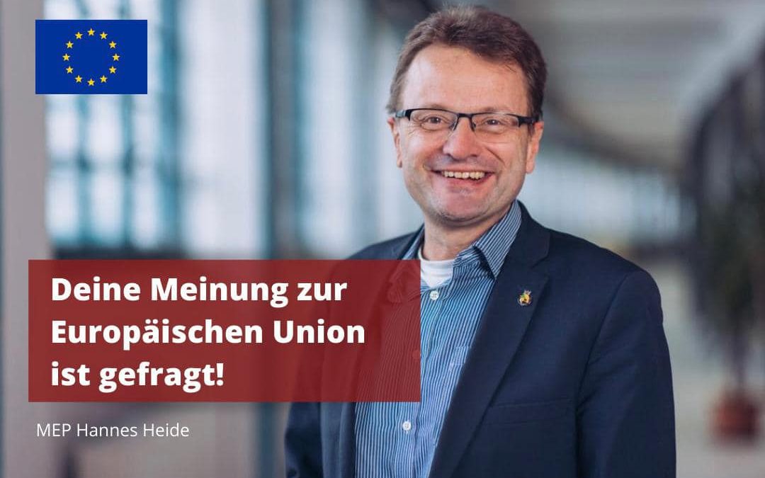 Deine Meinung zur Europäischen Union ist gefragt!