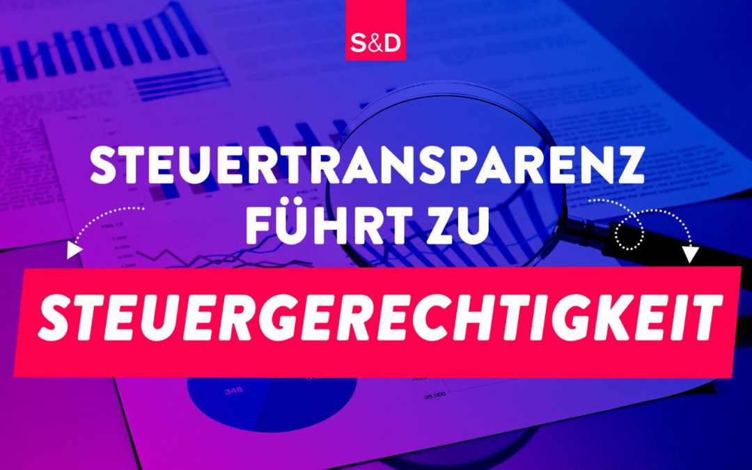 Für mehr Steuertransparenz in Europa!