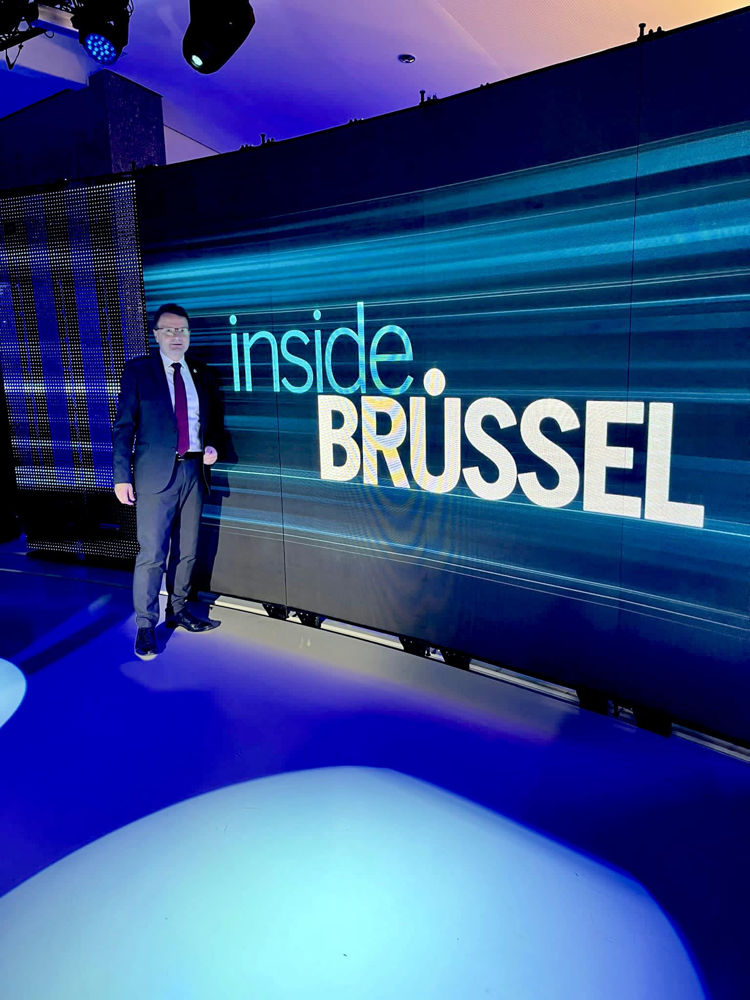 Inside Brüssel um 12 30 Uhr auf ORF III Migration und Asyl MEP