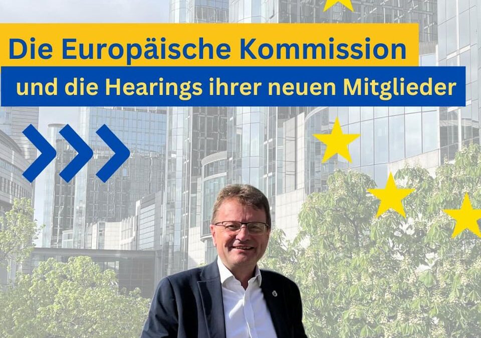 Am Montag starten die Kommissions-Hearings!